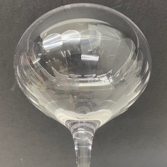 Niels Roadster 10-Oz. Etched Coupe Glass Set of Four - Picture 11 of 17